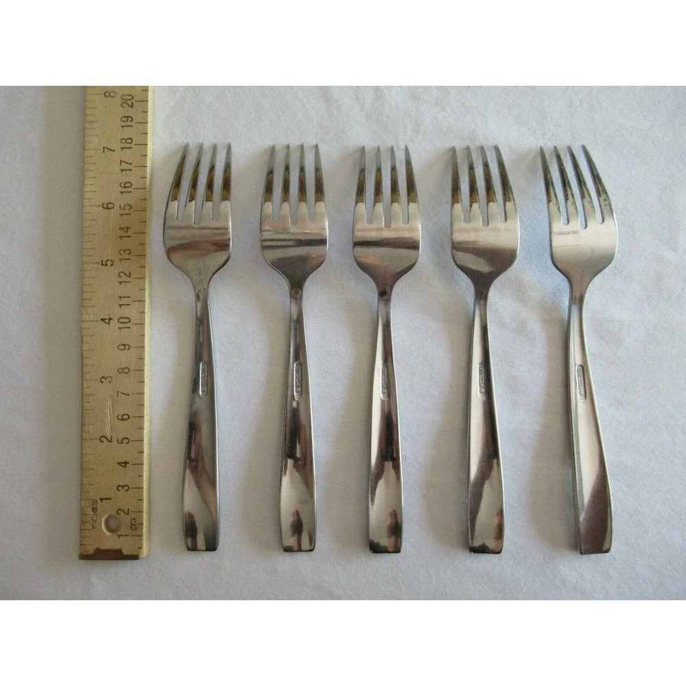 Lot of 13x Oneida ZINC Mixed Lot Stainless Flatware Meat Fork Spoons Spreader